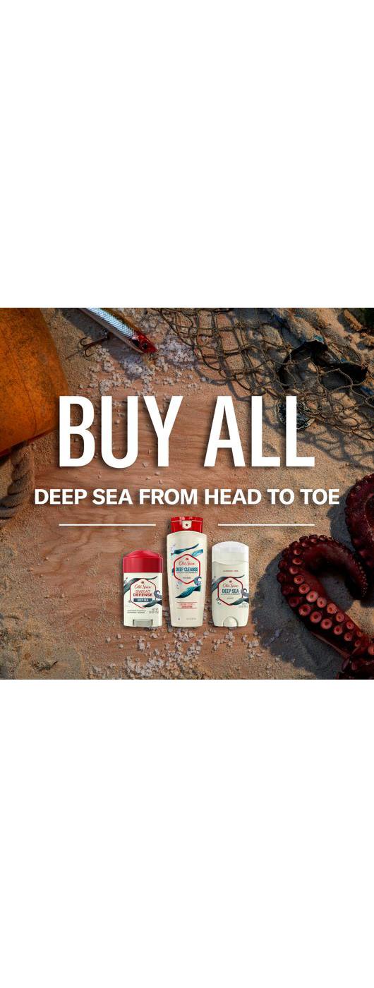 Old Spice Sweat Defense Antiperspirant Deodorant - Deep Sea; image 4 of 8