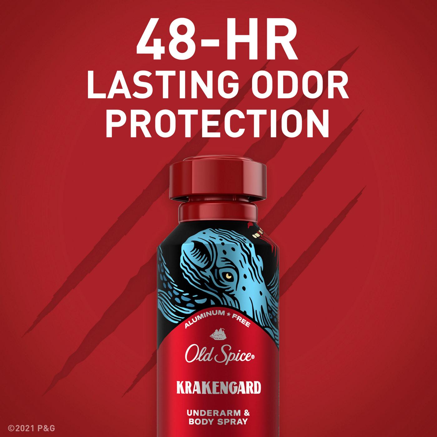 Old Spice Aluminum-Free Body Spray - Krakengard; image 2 of 7