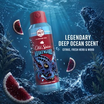 Old Spice Aluminum-Free Body Spray - Krakengard