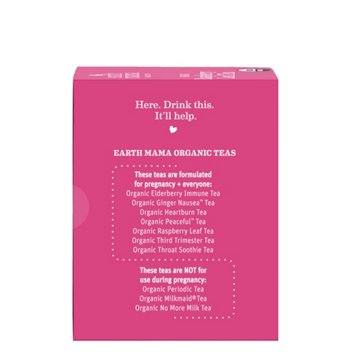 Earth Mama Organic Raspberry Leaf Tea Bags, 16 ct