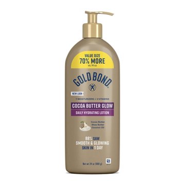 Gold Bond Cocoa Butter Glow Daily Hydrating Lotion