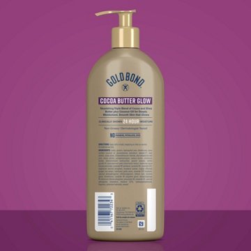 Gold Bond Cocoa Butter Glow Daily Hydrating Lotion
