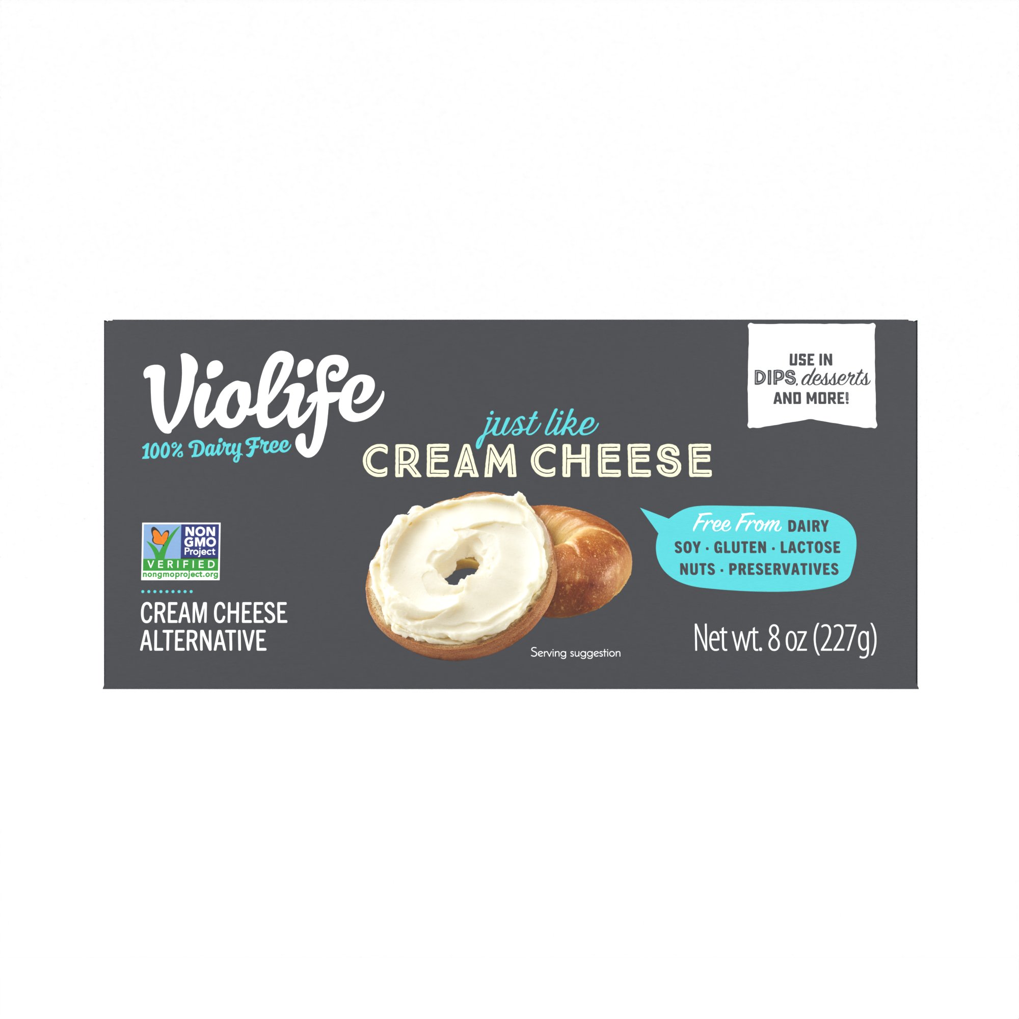 Violife Just Like Cream Cheese Dairy Free Block Shop Cheese at HEB