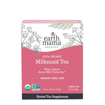 Earth Mama Organic Milkmaid Tea Bags, 16 ct