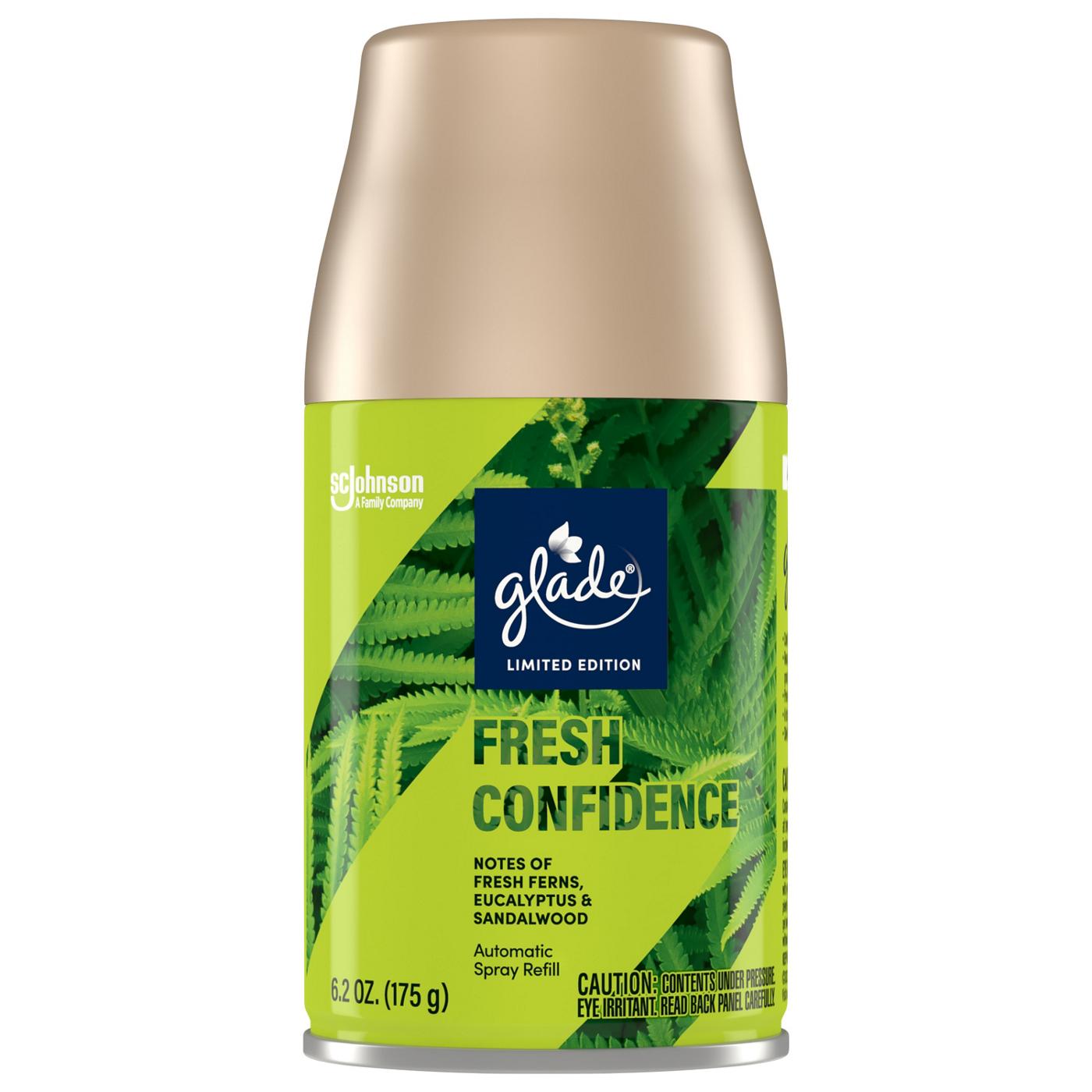 Glade Automatic Spray Air Freshener, Fresh Confidence Limited Edition, 6.2 oz Refill; image 1 of 8