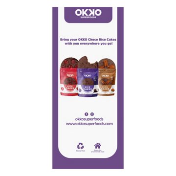 OKKO Super Foods Choco Rice Cakes Variety Multipack, 6 ct