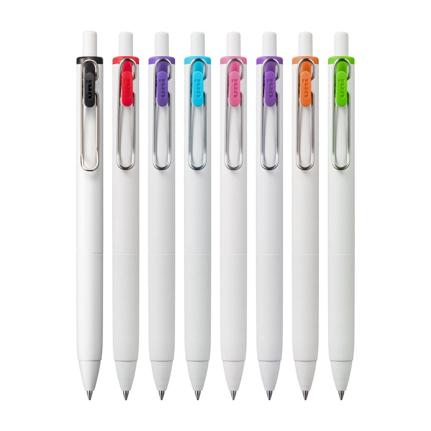 uniball One 0.7mm Retractable Gel Pens - Assorted Ink; image 10 of 10