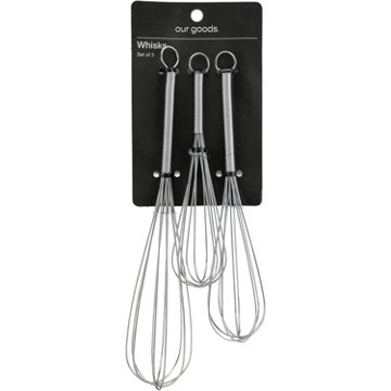 our goods Whisk Set, 3 pc