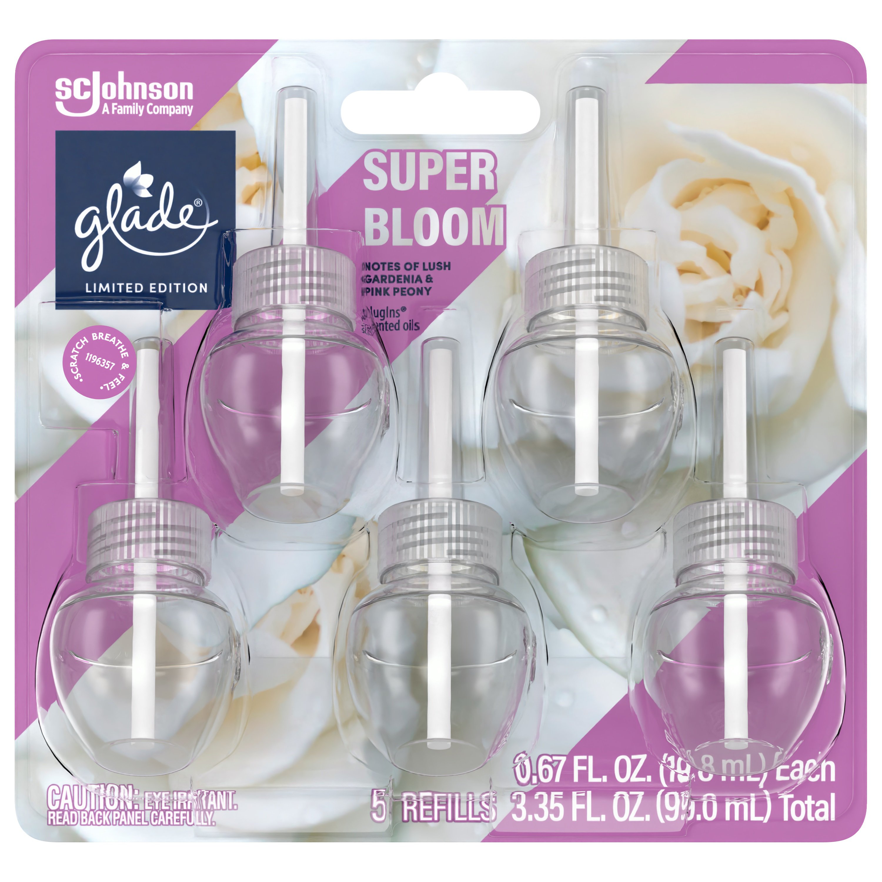 Glade PlugIns Super Bloom Scented Oil Refills - Shop Air Fresheners at H-E-B