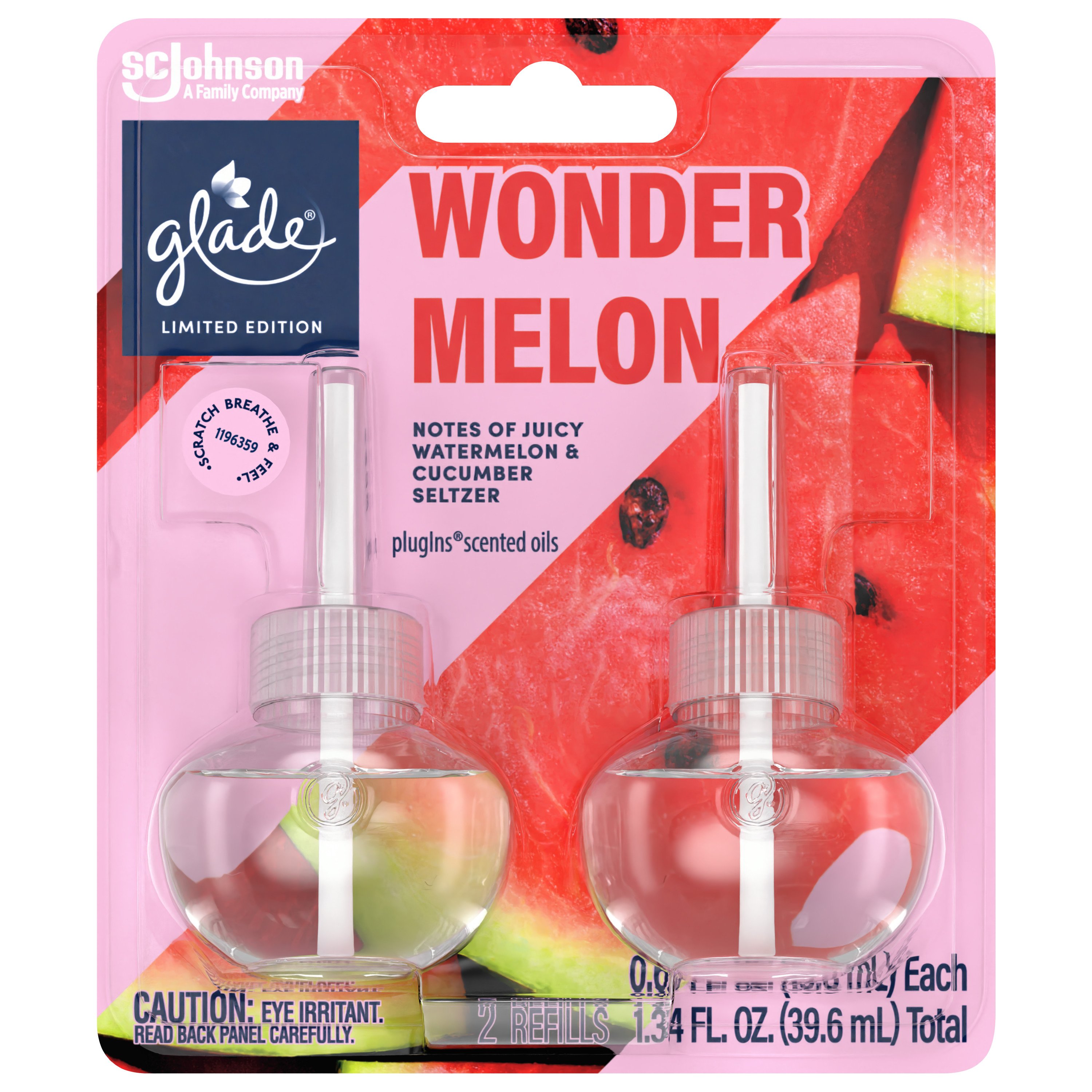 Glade PlugIns Scented Oil Air Freshener Refills - Wonder Melon - Shop ...