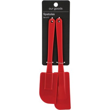 our goods Regular Long Spatula, 2 pc