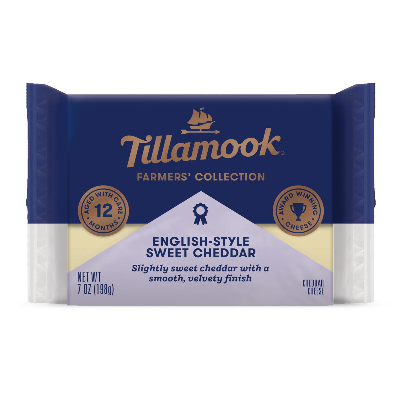 Tillamook Farmers' Collection English-Style Sweet Cheddar Cheese; image 1 of 6