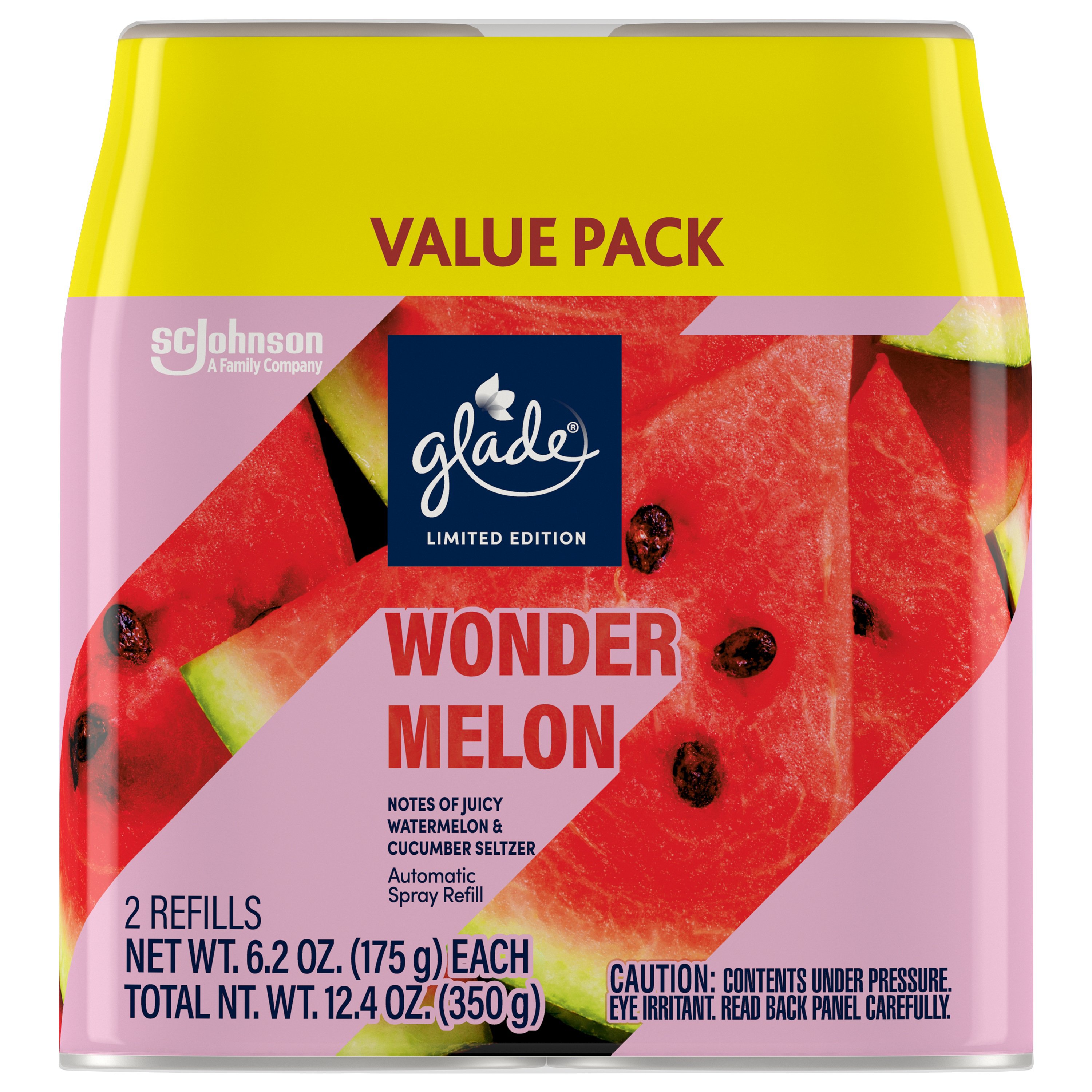 Glade Automatic Spray Refill, Value Pack - Wonder Melon - Shop Air  Fresheners at H-E-B