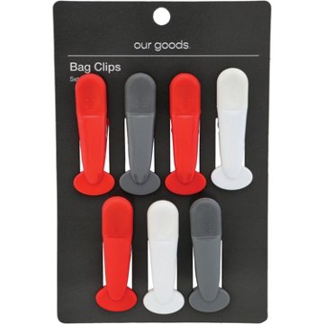 our goods Bag Clip Set, 7 pc