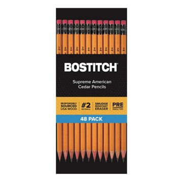 Bostitch Supreme No.2 American Cedar Pencils