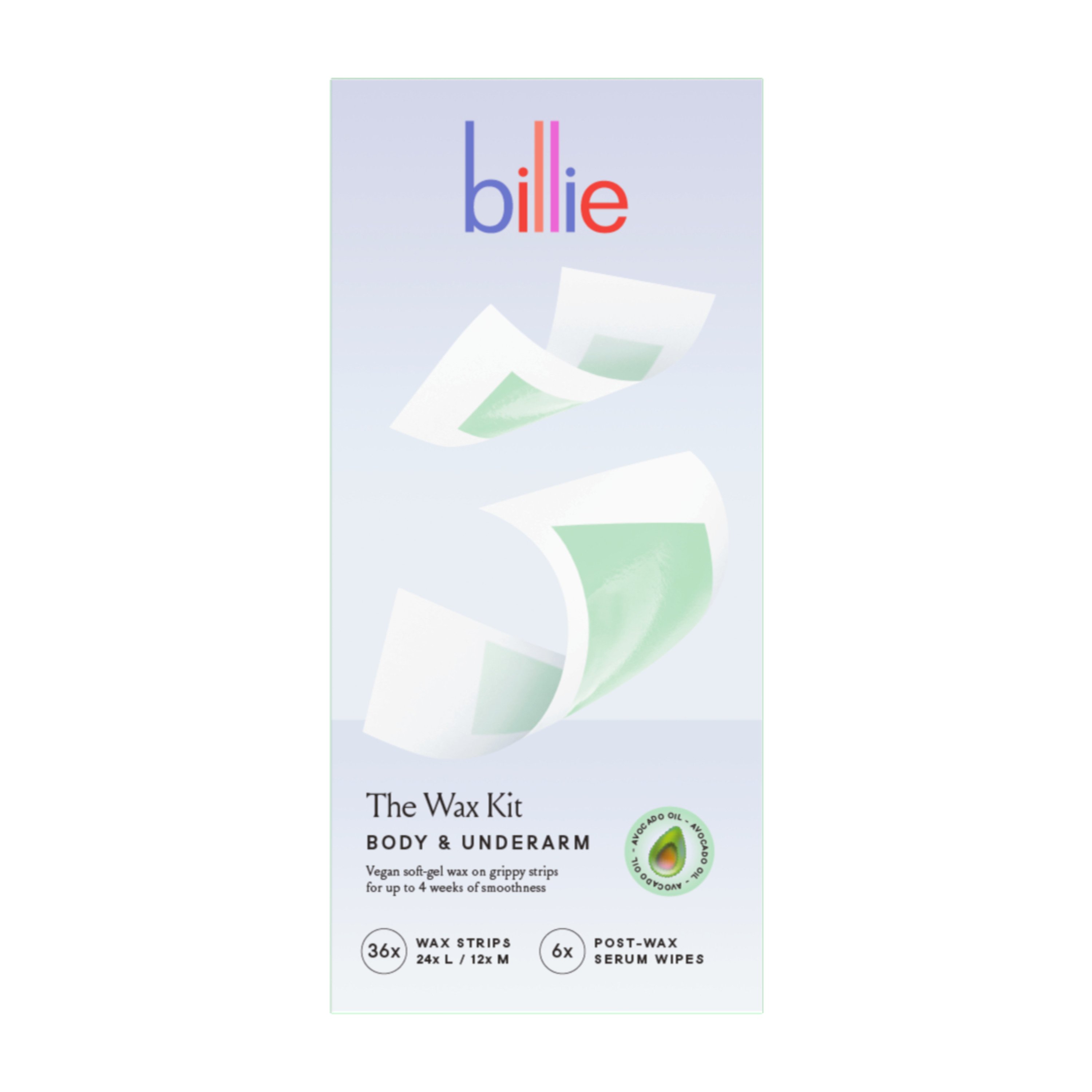 billie Wax Kit Body & Underarm Shop Depilatories & Wax at HEB