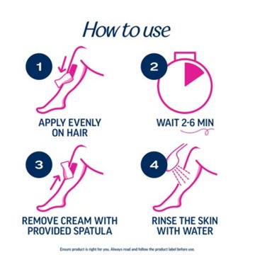 Veet 2 Minute Hair Removal Cream, 13.5 oz