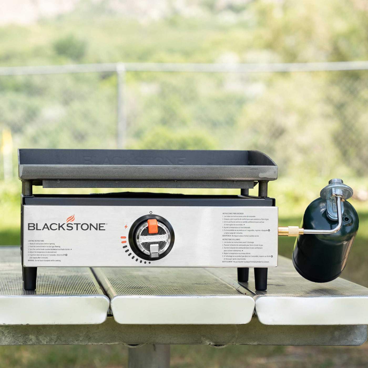 Blackstone Original Tabletop Stainless Griddle; image 6 of 7