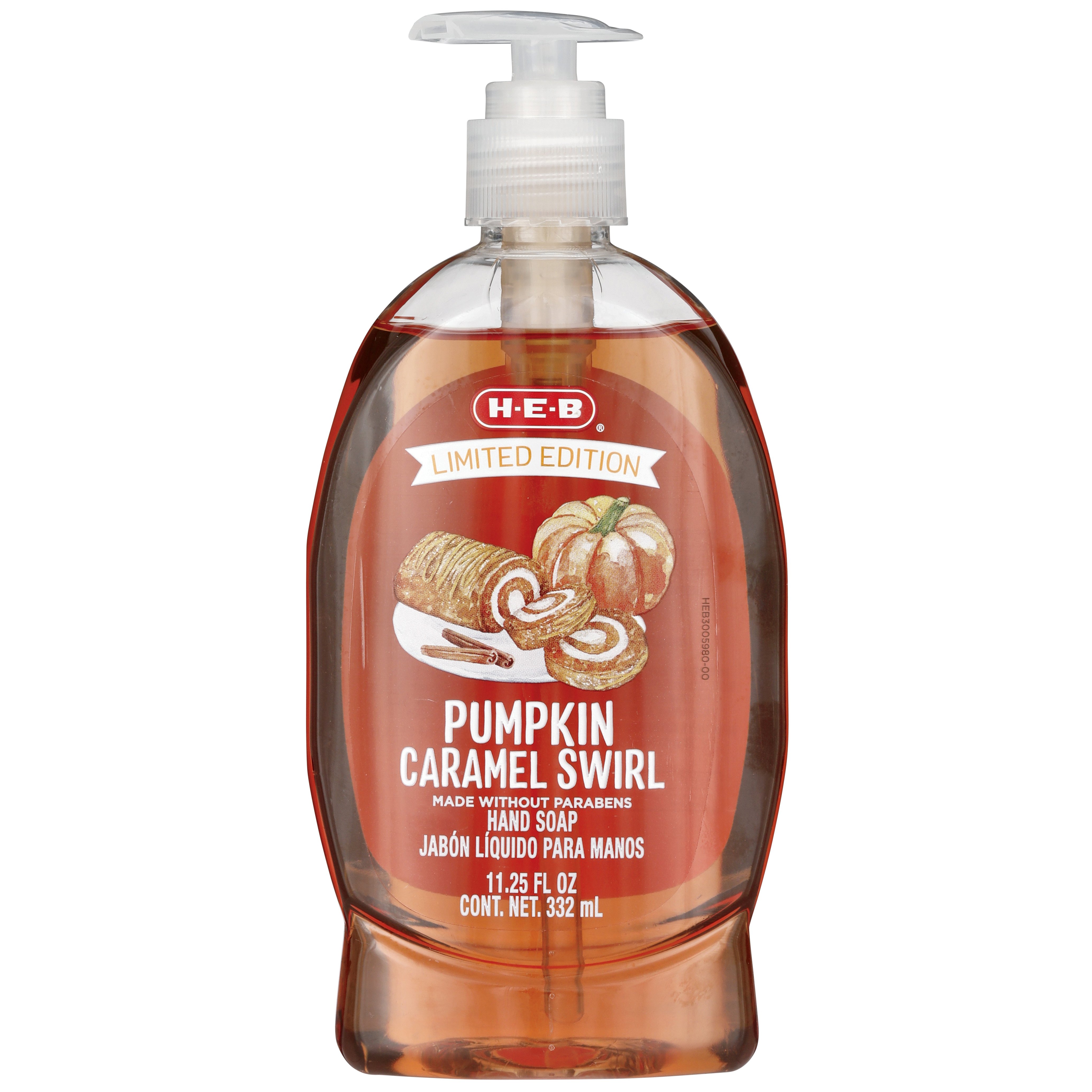 H-E-B Limited Edition Fall Hand Soap - Pumpkin Caramel Swirl - Shop ...