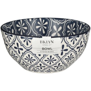 Brooklyn Steel Co. Mediterranean Collection Stoneware Bowl, 5.7" x 5.7'' x 2.79''