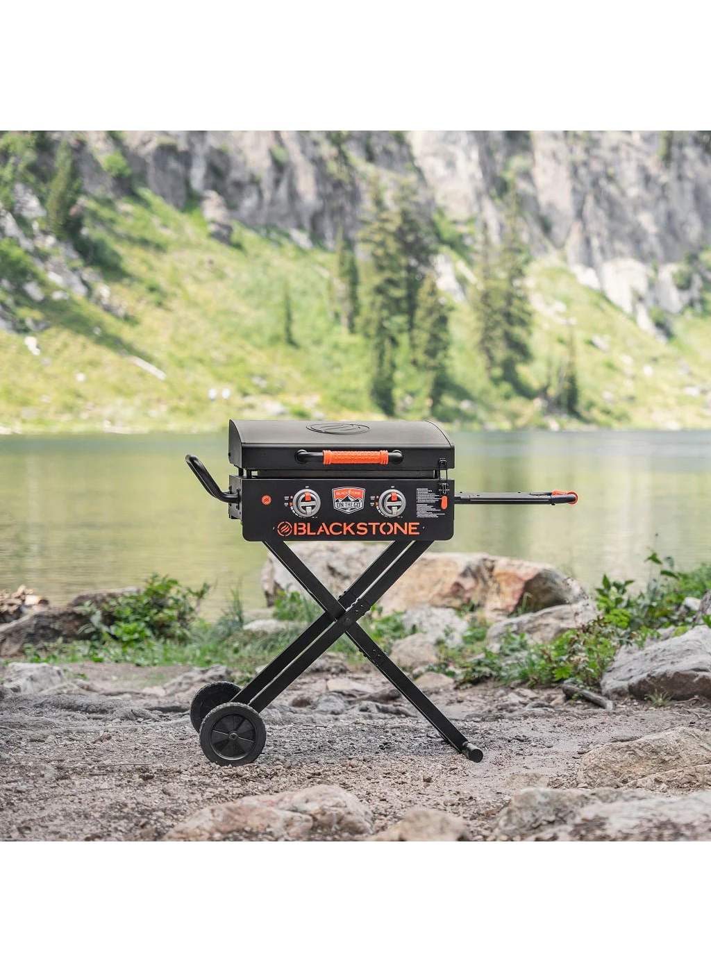 BLACKSTONE ON THE GO グリル Blackstone On The Go 22 in. 2-Burner Liquid Propane Outdoor