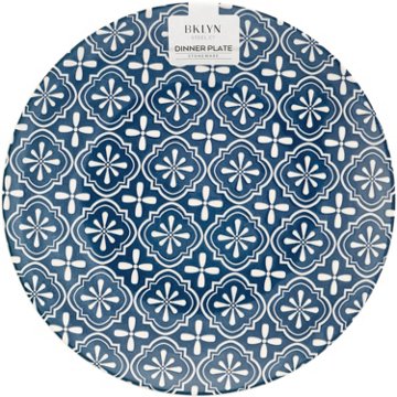 Brooklyn Steel Co. Mediterranean Collection Stoneware Dinner Plate, 10.4"