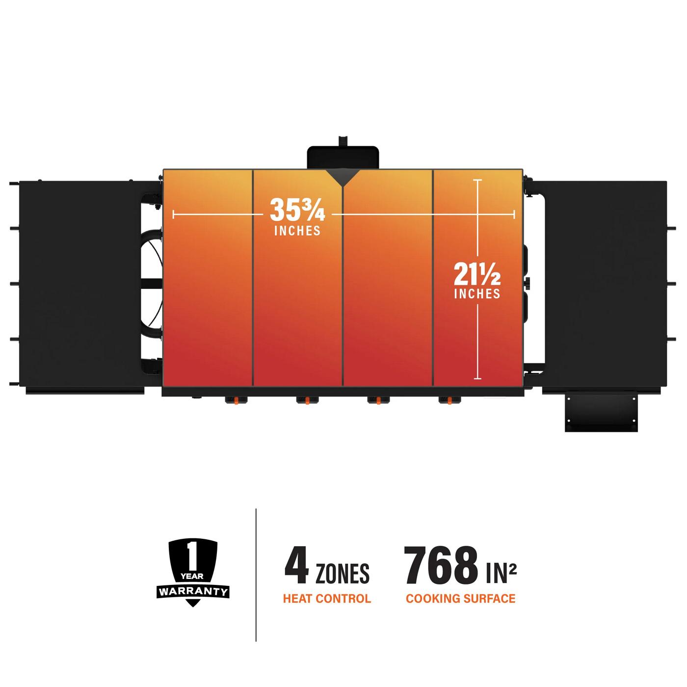 Blackstone Omnivore Griddle with Hood; image 8 of 8
