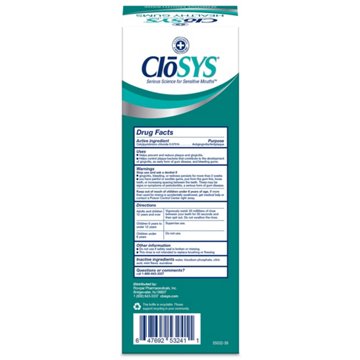 CloSYS Healthy Gums Sensitive Mouth Rinse - Gentle Mint, 32 oz