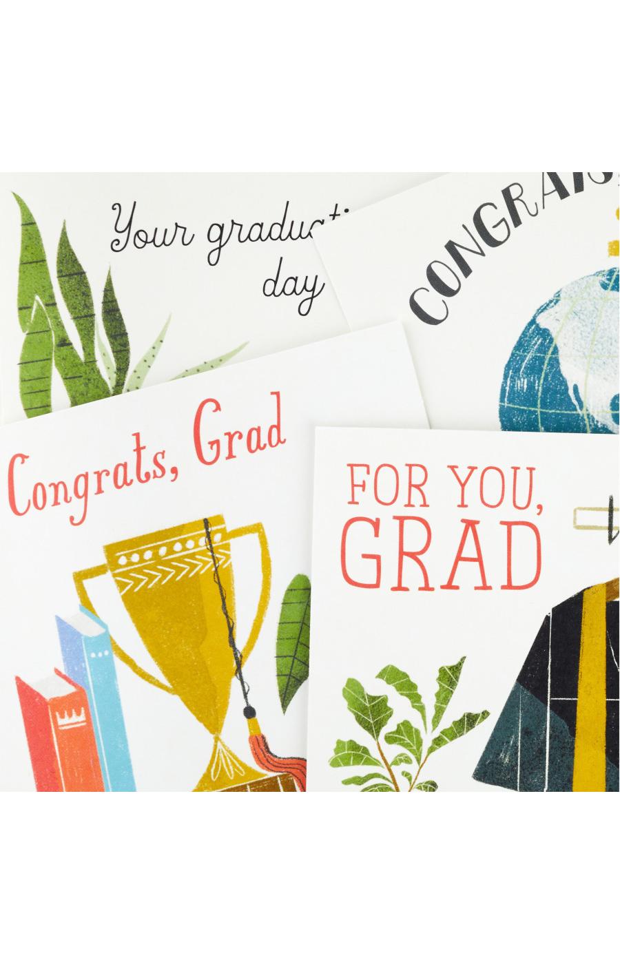 Hallmark Congrats Grad Graduation Assorted Cards with Envelopes - S16, S12; image 4 of 7