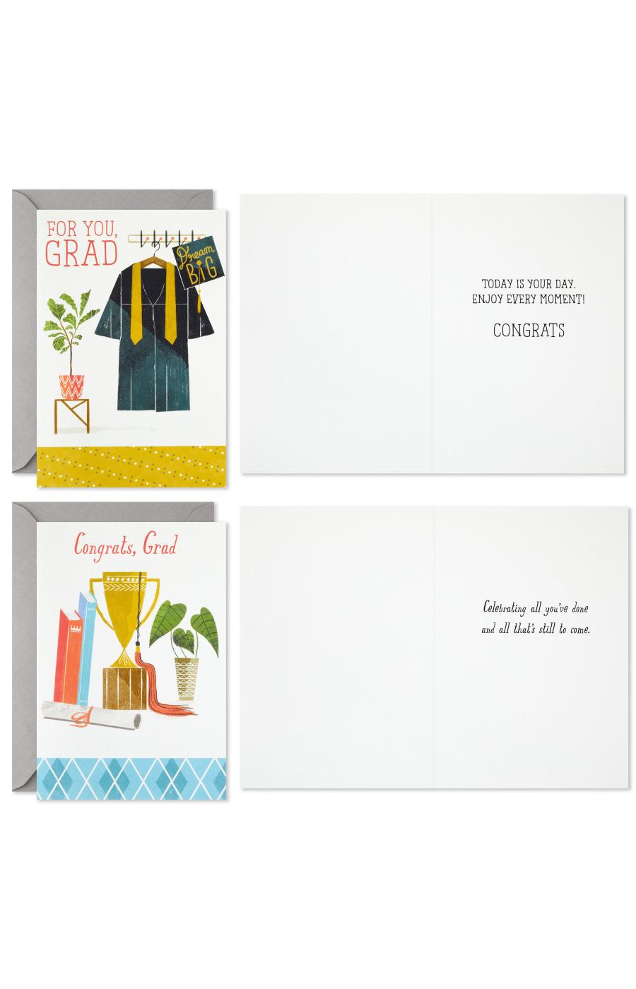 Hallmark Congrats Grad Graduation Assorted Cards with Envelopes - S16, S12; image 7 of 7