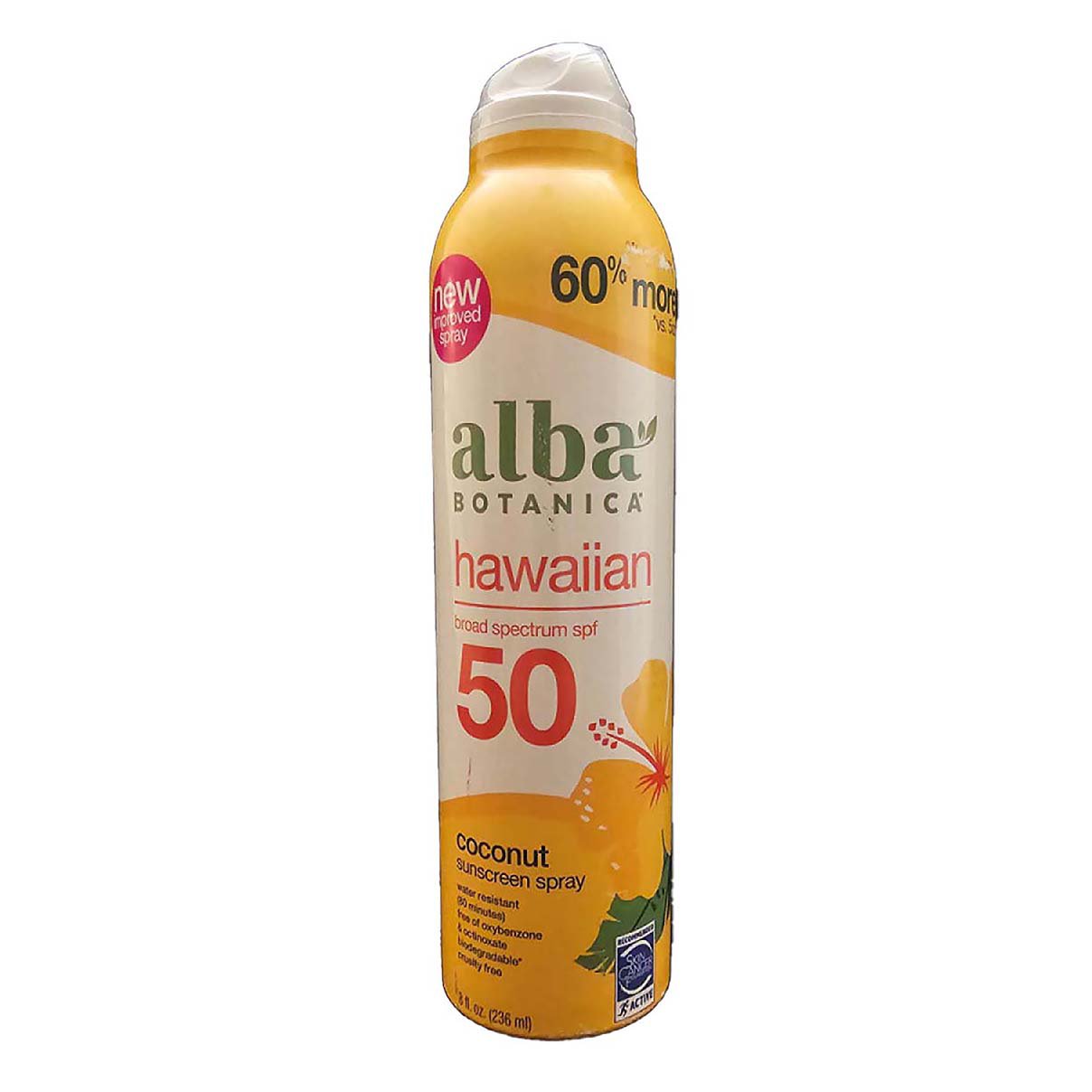 Alba Botanica Hawaiian Coconut Sunscreen Spray SPF 50 - Shop Sunscreen ...