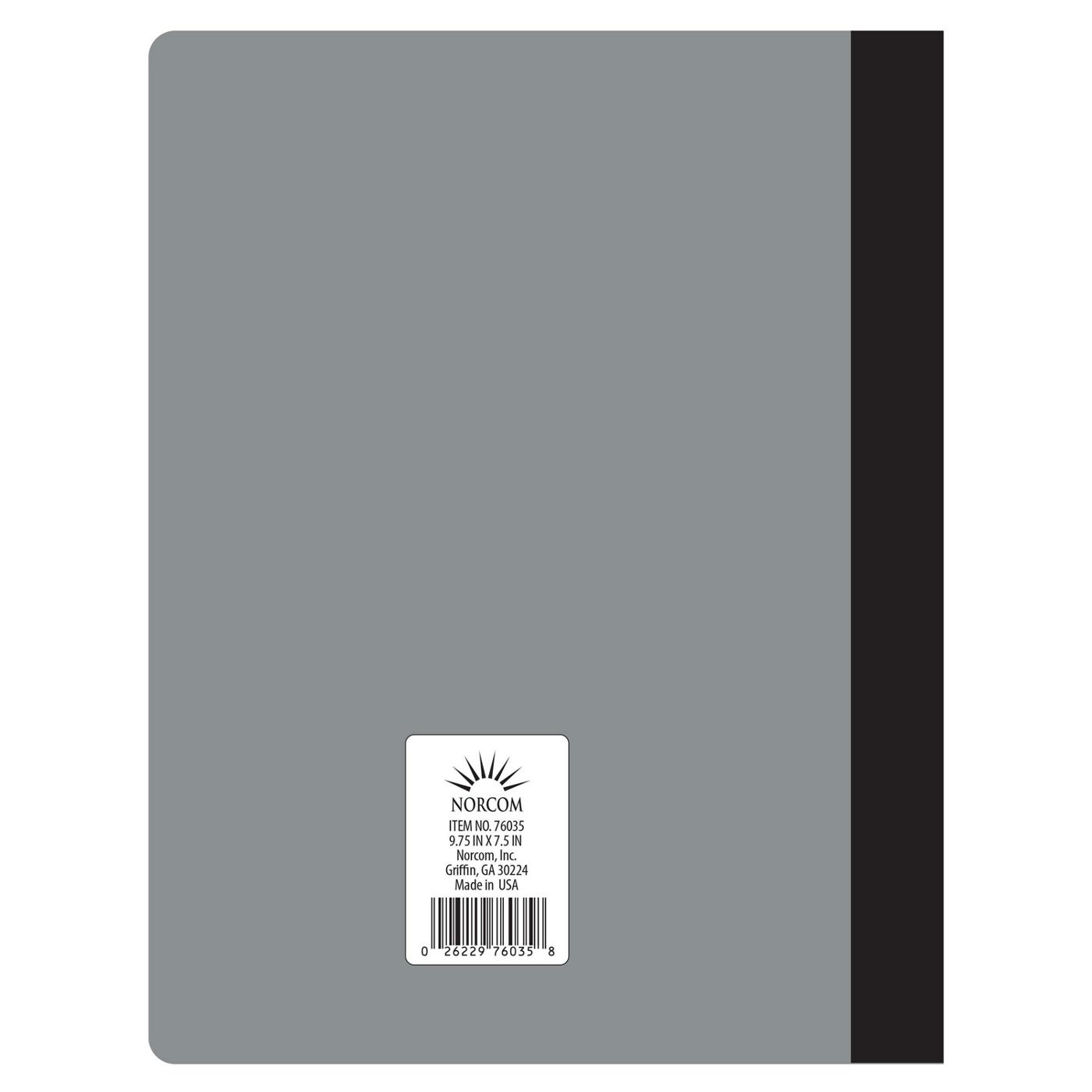 Norcom Collage Ruled Composition Notebook - Silver; image 2 of 2