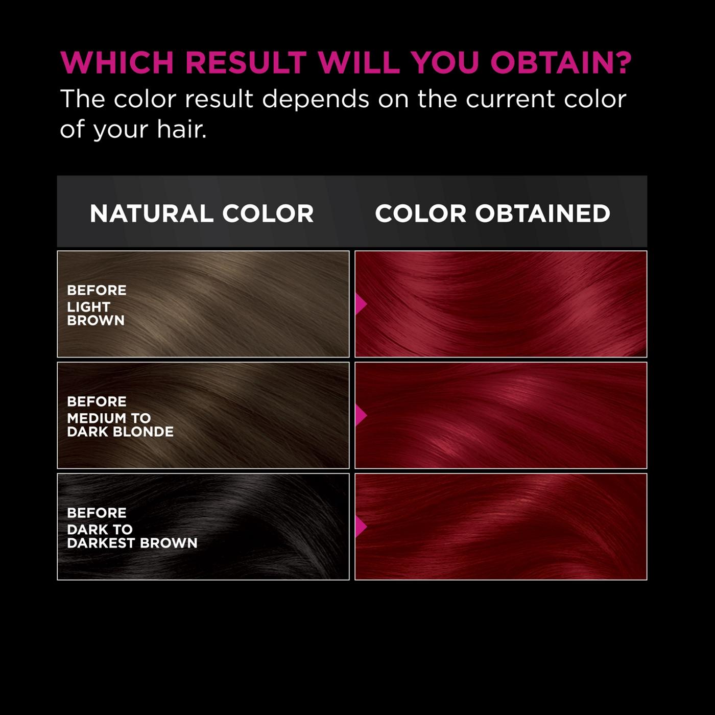 Garnier Olia Hair Color - 6.65 Intense Red; image 5 of 8