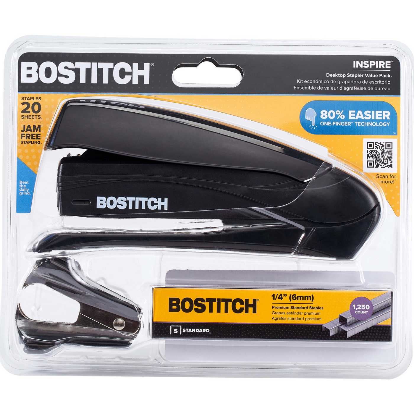 Bostitch Ascend Desktop Stapler Value Pack; image 1 of 2