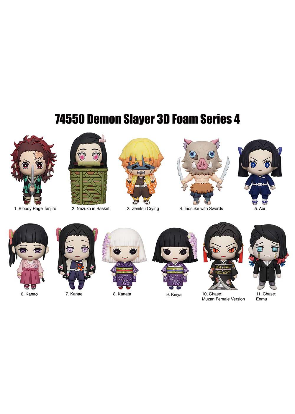 Demon Slayer Mystery Figural Bag Clip - Series 4; image 2 of 2