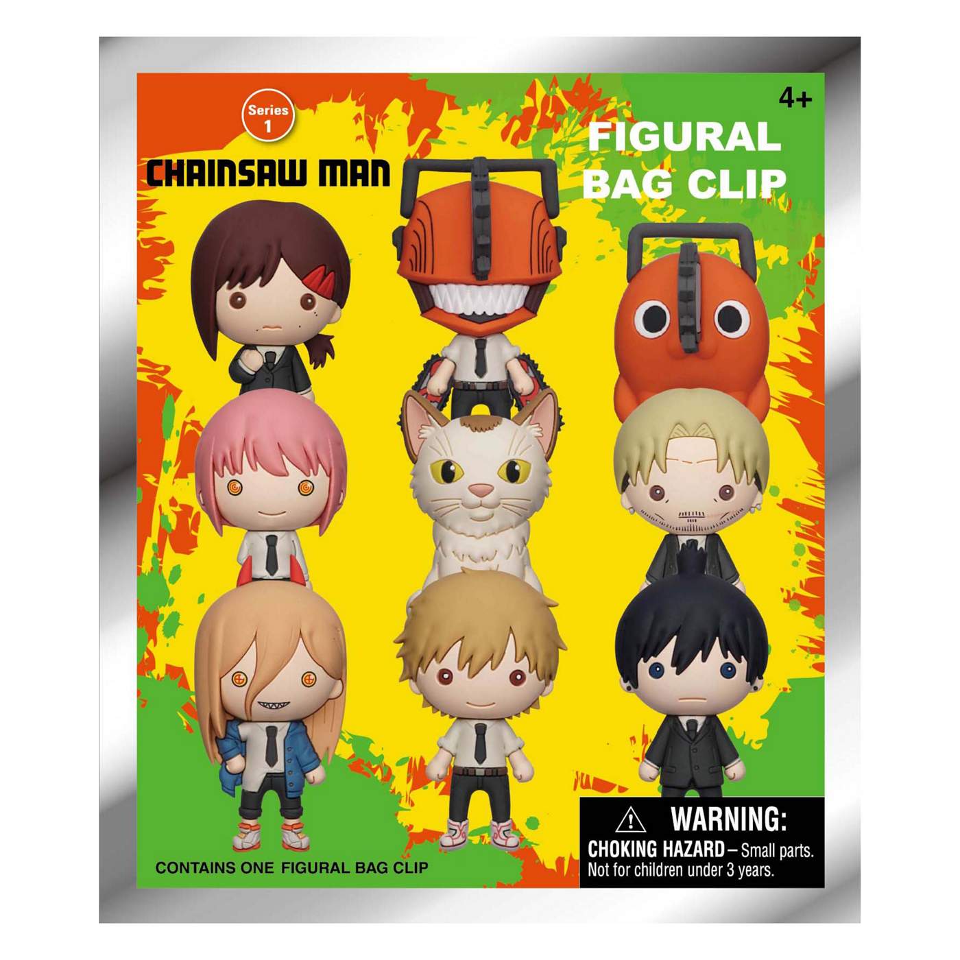 Chainsaw Man Mystery Figural Bag Clip - Series 1; image 1 of 2