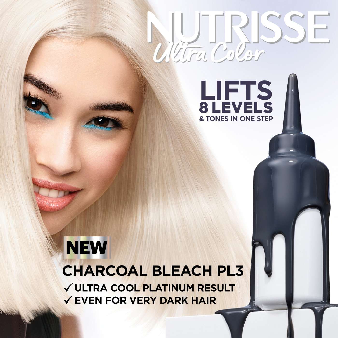 Garnier Nutrisse Ultra Color Bleach Kit - PL3 Ultra Cool Platinum; image 5 of 9