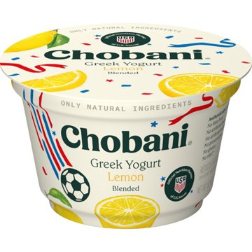 Chobani Low-Fat Lemon Blended Greek Yogurt 