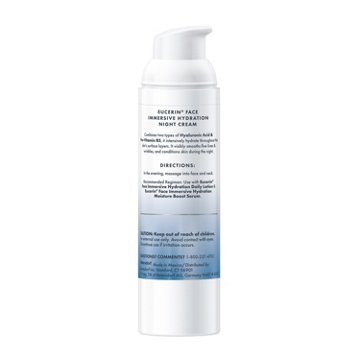 Eucerin Face Immersive Hydration Night Cream Immersive 