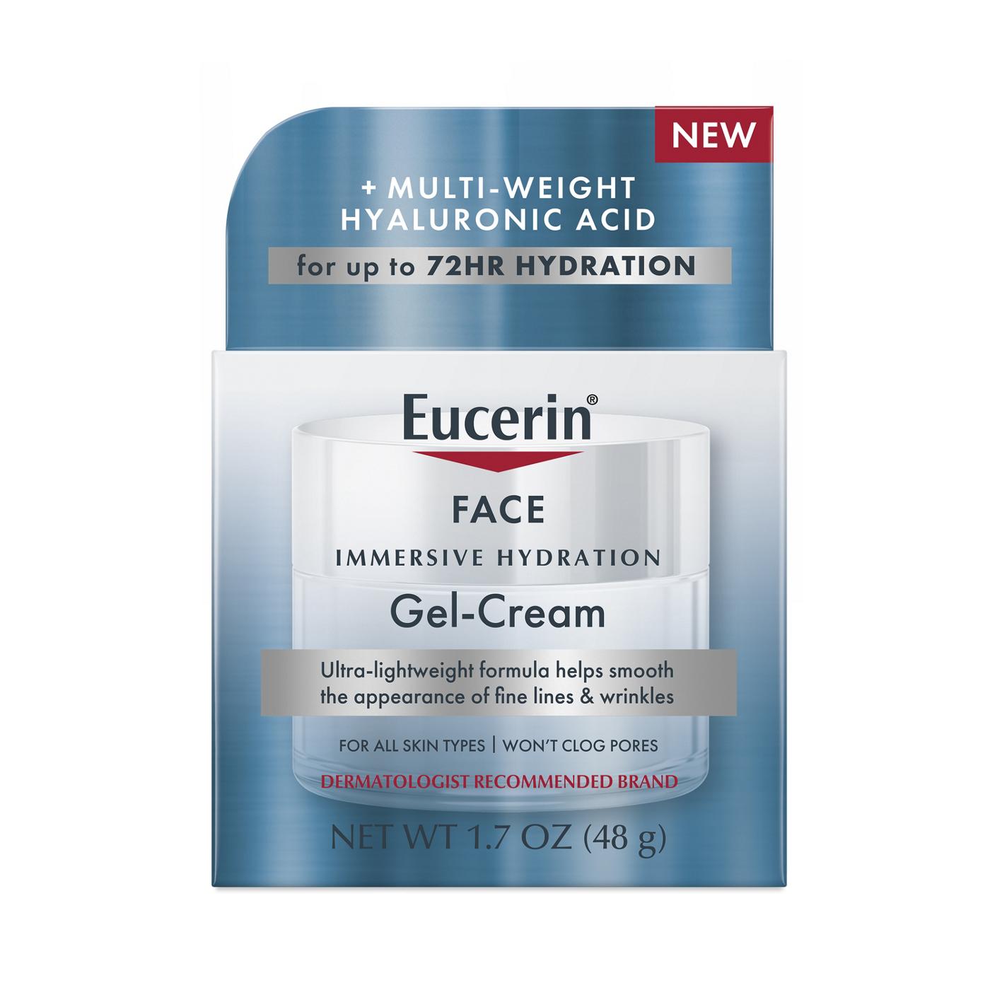 Eucerin Face Immersive Hydration Gel-Cream; image 1 of 2