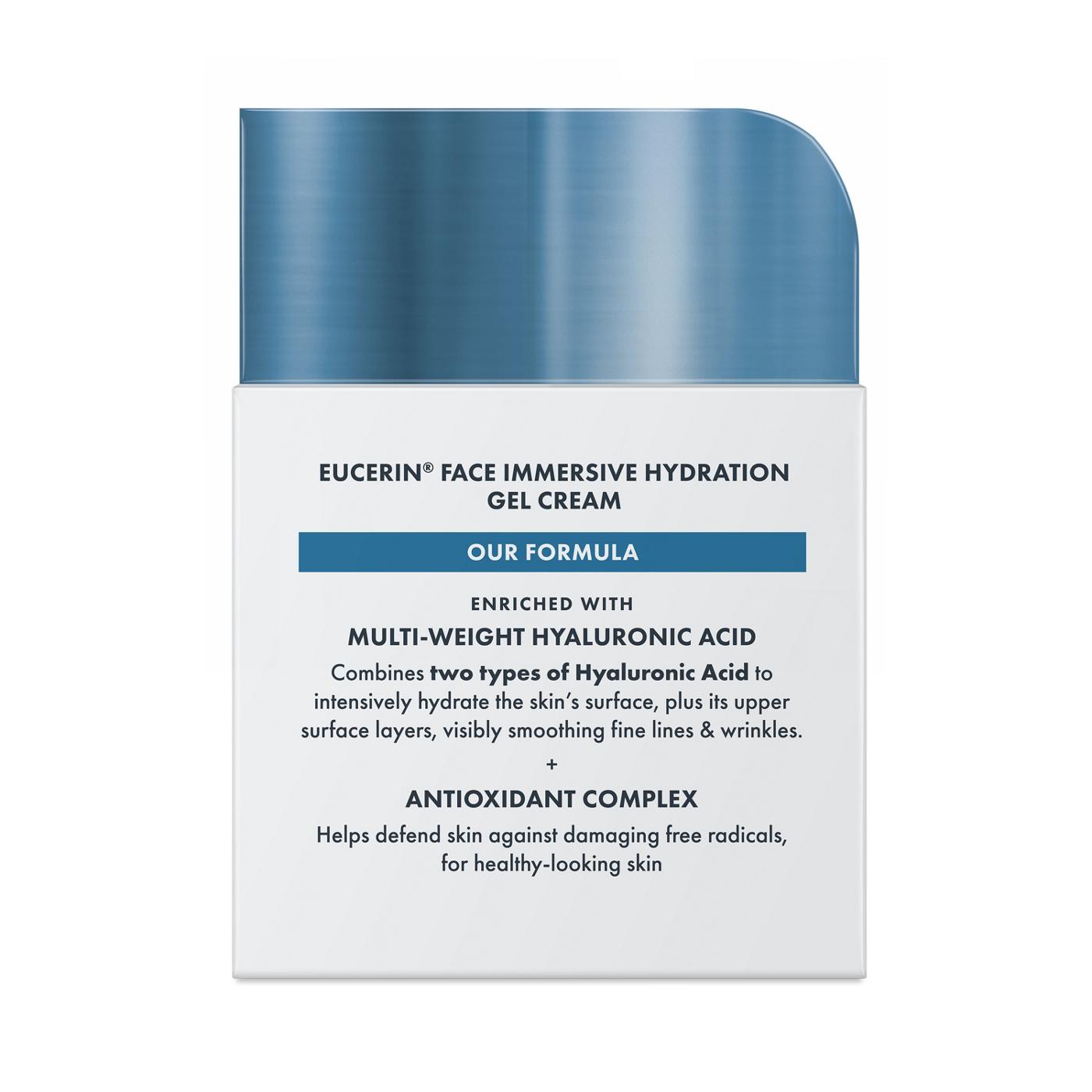 Eucerin Face Immersive Hydration Gel-Cream; image 2 of 2