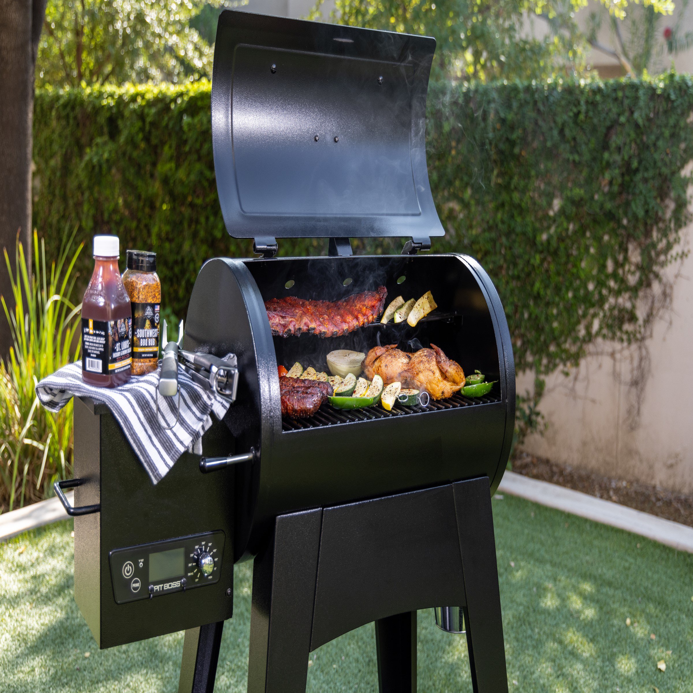 Barbecue Grills Pellet Pit Boss Smoker Pit Boss Sportsman 1100