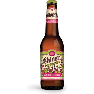 Shiner Craft Beer Prickly Pear 6 pk Bottles, 12 oz