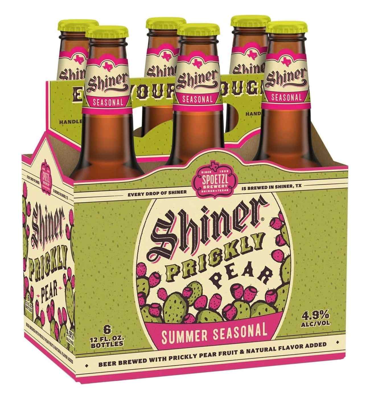 Shiner Craft Beer Prickly Pear 6 pk Bottles; image 5 of 5