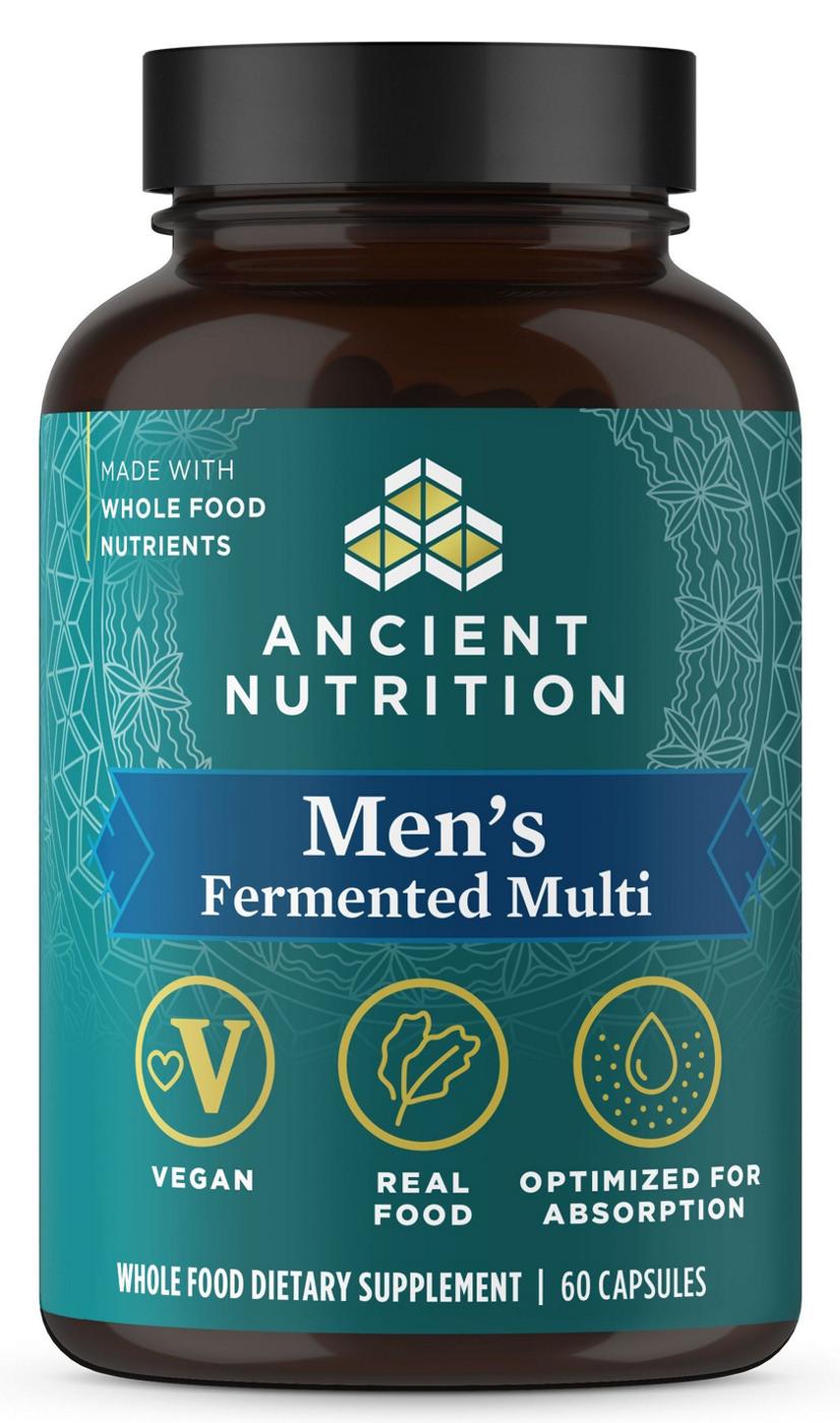 Ancient Nutrition Men's Fermented Multi Capsules; image 1 of 3