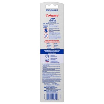 Colgate 360° Charcoal Sonic Power Toothbrushes - Soft