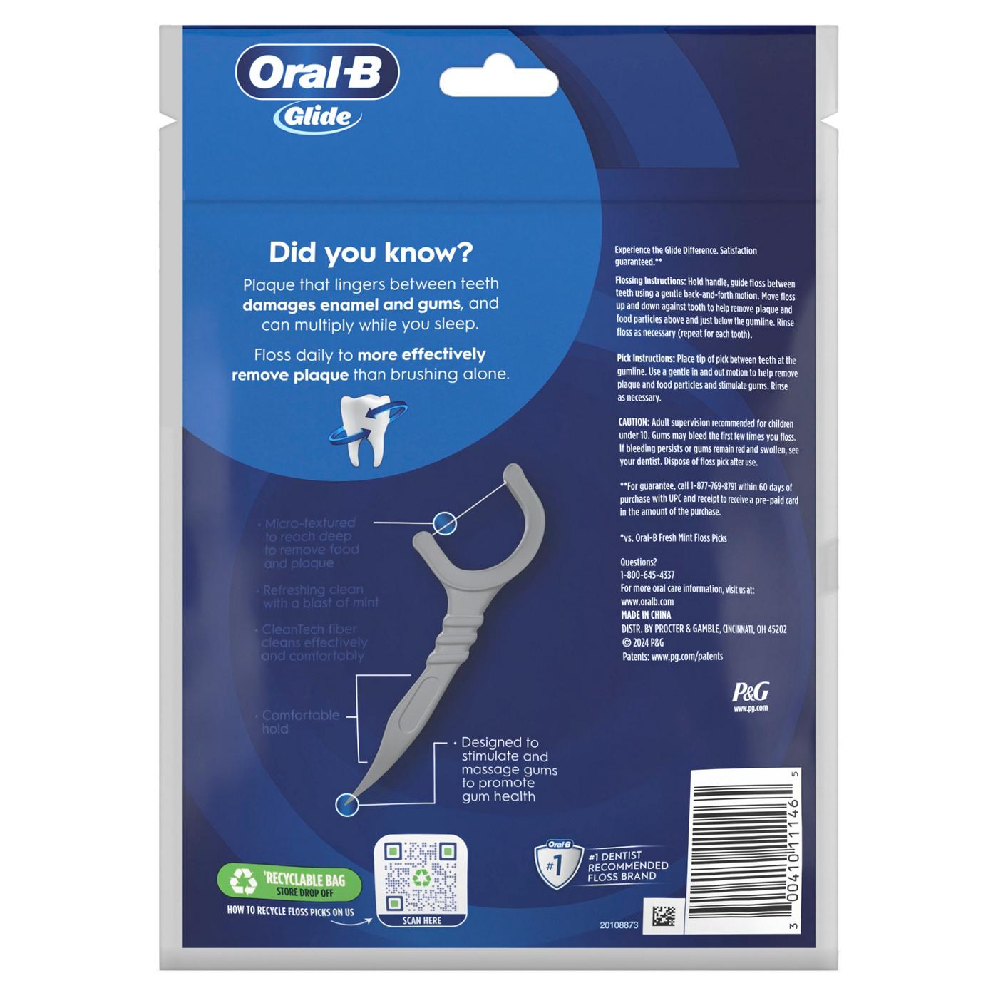 Oral-B Glide Ultra Deep Clean Floss Picks; image 5 of 9