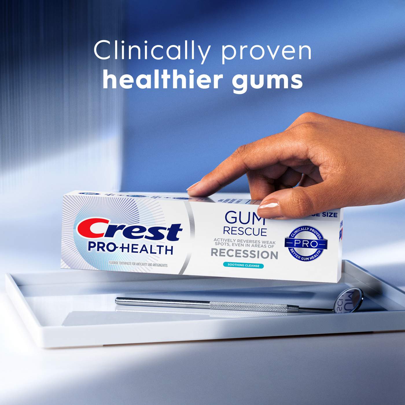 Crest Pro Health Gum Rescue Recession Toothpaste Soothing Cleanse