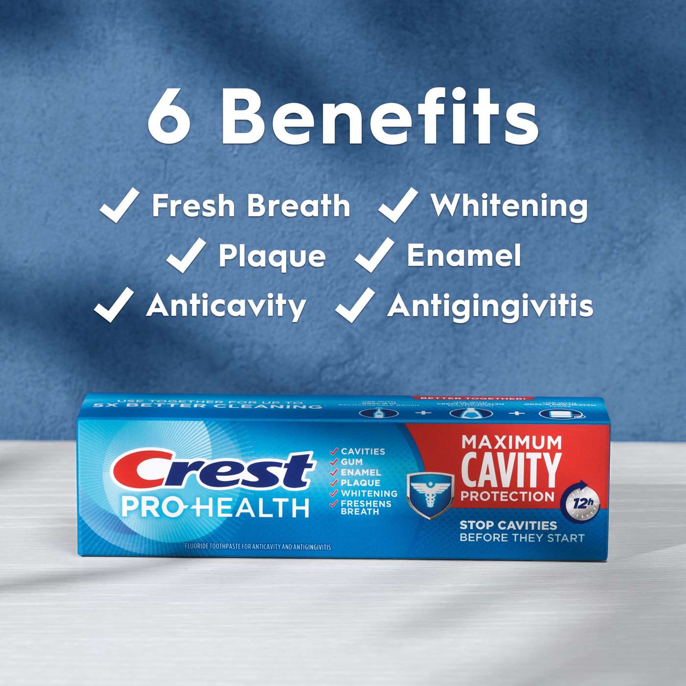 Crest Pro Health Maximum Cavity Protection Toothpaste - 2 pk; image 4 of 8