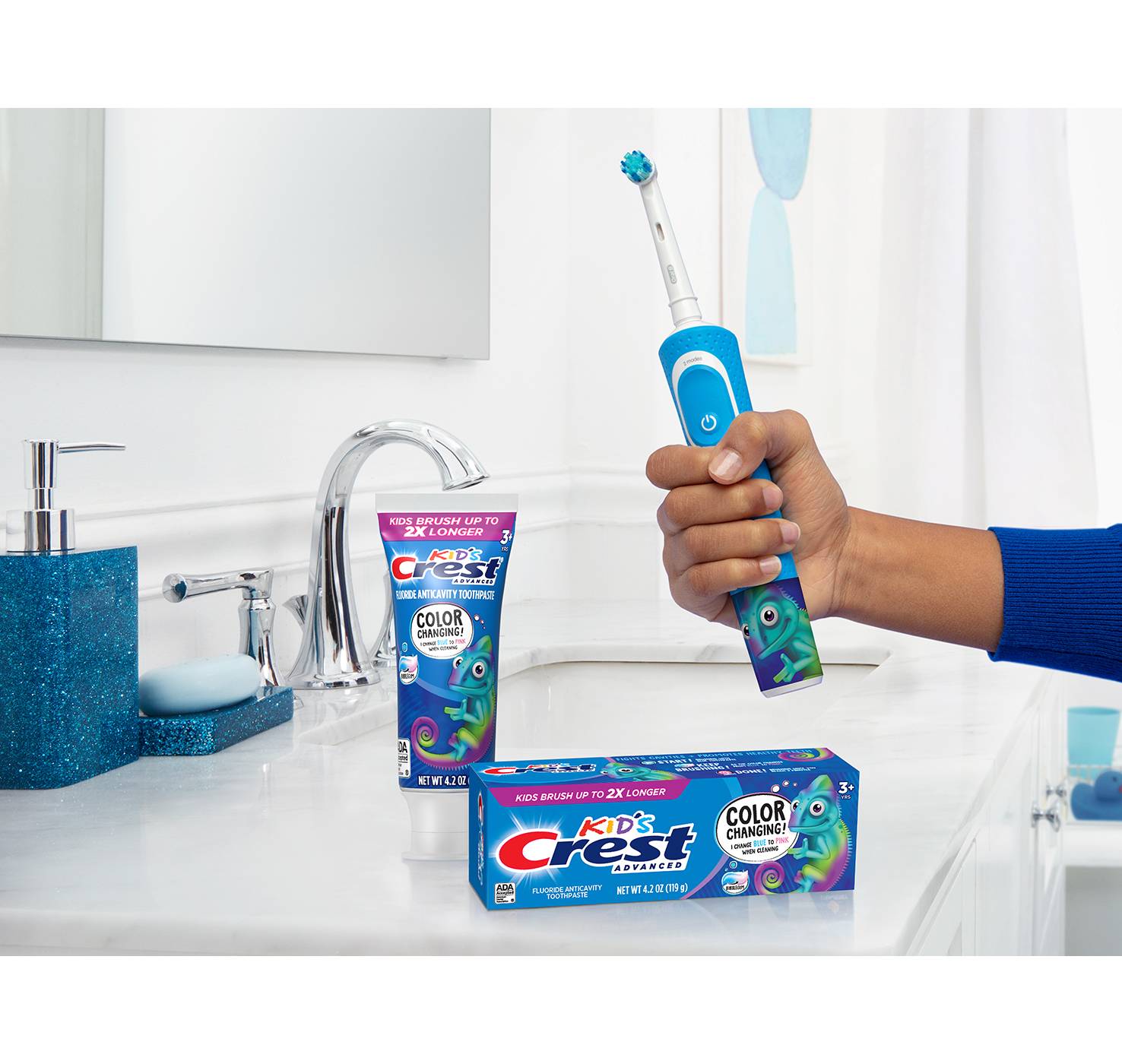 Crest Kid's Advanced Anticavity Toothpaste Bubblegum - Value Pack; image 4 of 10